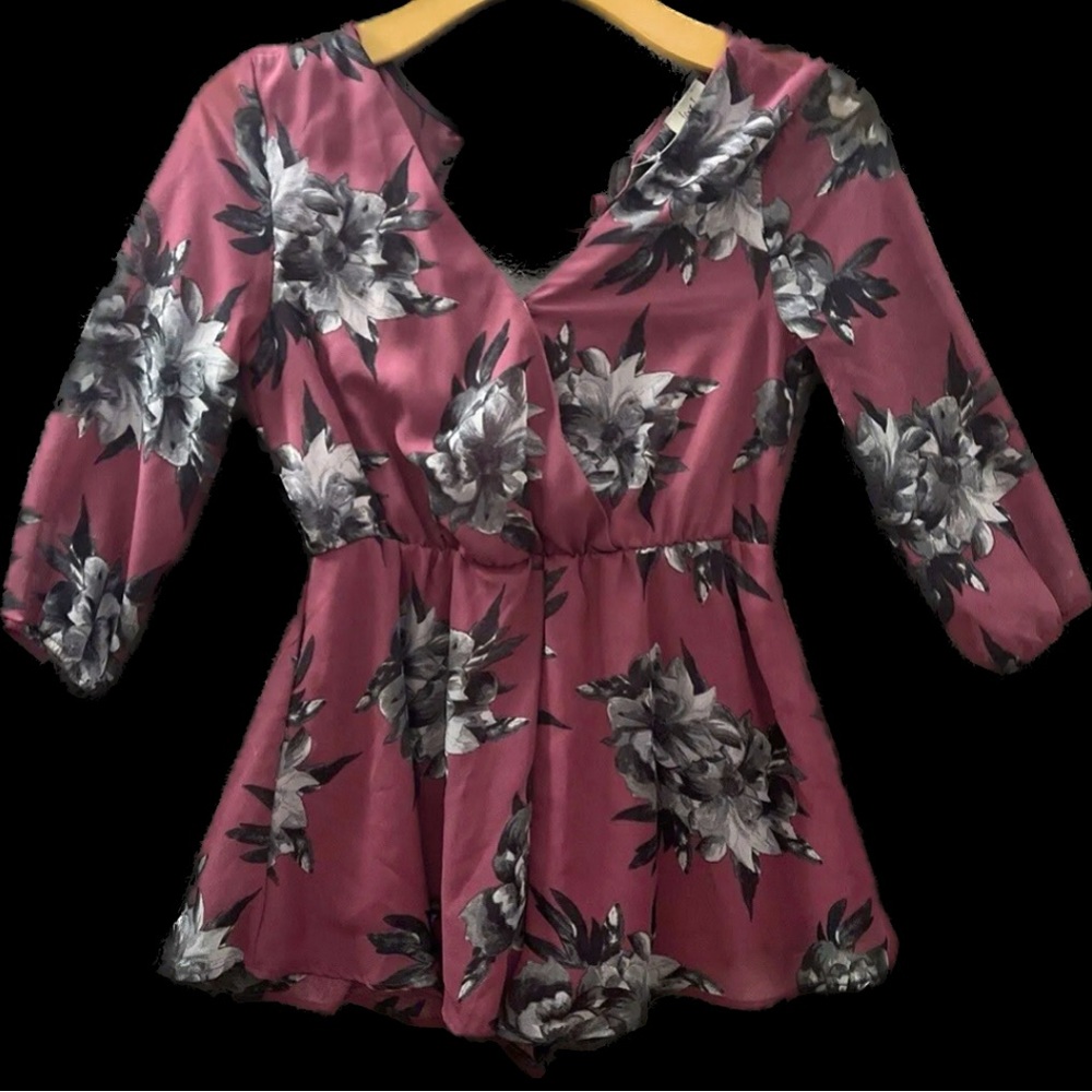 ISO Love J Purple Romper in XL!